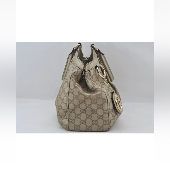 GUCCI Guccissima Sukey Medium Tote Bag GG Leather 14x11x4.5 (LxHxW) - Picture 4 of 15